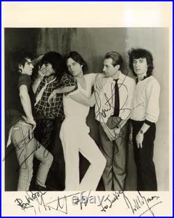 Rolling Stones (5) Richard, Jagger Authentic Signed 8x10 Photo PSA/DNA #V03018