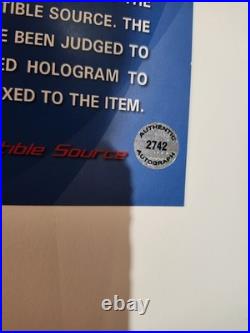 Rolling Stones 6x Signed Guitar Pickguard Mick Jagger Watts Stewart COA Display