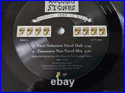 Rolling Stones 97 mint promo signed by Ron Wood 2019 gig Set list & tix AFTAL