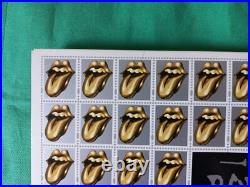 Rolling Stones 97 mint promo signed by Ron Wood 2019 gig Set list & tix AFTAL