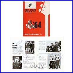 Rolling Stones All Stars'64 Programme Signed By All Artists Wyman Archive (UK)