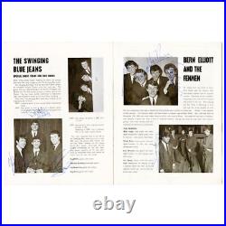 Rolling Stones All Stars'64 Programme Signed By All Artists Wyman Archive (UK)