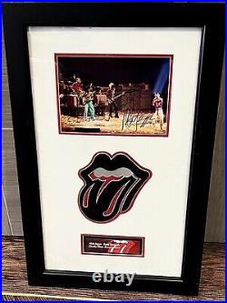 Rolling Stones Authentic Signed Memorabilia