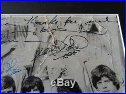 Rolling Stones Autograph Band Signed Promotional Photograph Circa 1964