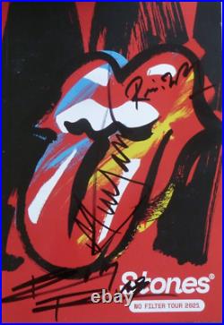 Rolling Stones Autographed 2021 No Filter Tour Program