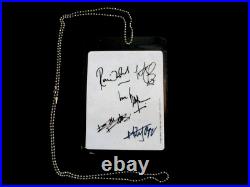 Rolling Stones Autographed (5) 8x10 withCOA