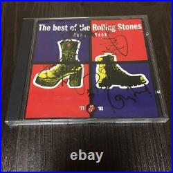 Rolling Stones Autographed CD Mick Jagger