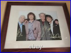 Rolling Stones Autographed Photo