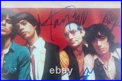 Rolling Stones Autographed Photograph