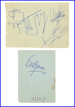 Rolling Stones Autographs 1964