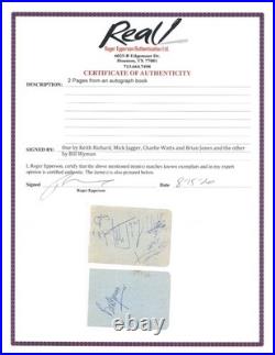 Rolling Stones Autographs 1964