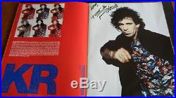 Rolling Stones Autographs Full Band Signed Urban Jungle Tour Programme 1990