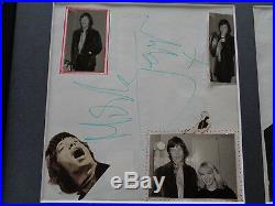 Rolling Stones Autographs Mick Jagger +marianne Faithfull Germany 1967 + Photos