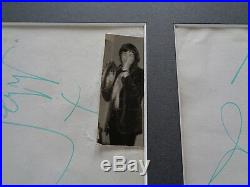 Rolling Stones Autographs Mick Jagger +marianne Faithfull Germany 1967 + Photos