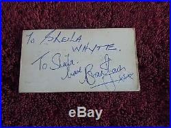 Rolling Stones Autographs/Signed Brian Jones Keith Richard Mick Jagger 1963 Rare