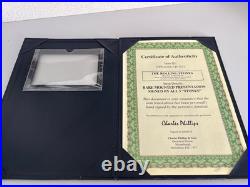 Rolling Stones Autographs display inc Brian Jones COA