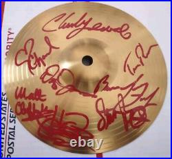 Rolling Stones Band 2024 Steve Jordan +7 Signed Autograph 8 Generic Drum Cymbal