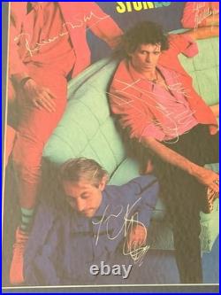 Rolling Stones Band Signed Album Jagger, Richards, Watts, Wood, Wyman -GFA COA