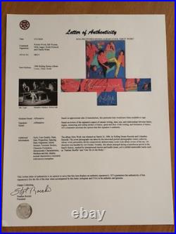 Rolling Stones Band Signed Album Jagger, Richards, Watts, Wood, Wyman -GFA COA