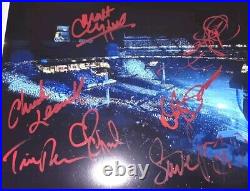 Rolling Stones Band Steve Jordan +6 Signed Autographed Concert 2024 11x14 Photo