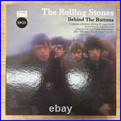 Rolling Stones Behind The Buttons Book Box Set CD Signed Gered Mankowitz #563