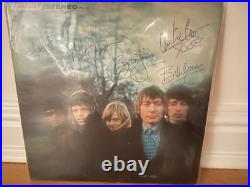 Rolling Stones Between Buttons Signed Album Jagger Richards Jones Watts Wyman