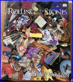 Rolling Stones Bill Wyman Author Richard Havers signed book Rolling with Stones