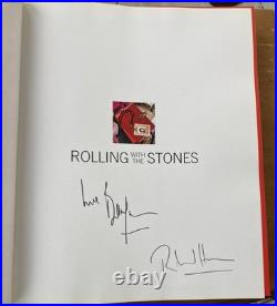 Rolling Stones Bill Wyman Author Richard Havers signed book Rolling with Stones