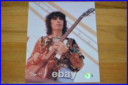Rolling Stones Bill Wyman Autographed 8x10 Vintage Photo with Beckett Hologram