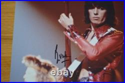 Rolling Stones Bill Wyman Autographed 8x10 Vintage Photo with Beckett Hologram