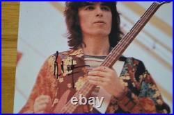 Rolling Stones Bill Wyman Autographed 8x10 Vintage Photo with Beckett Hologram