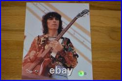 Rolling Stones Bill Wyman Autographed 8x10 Vintage Photo with Beckett Hologram