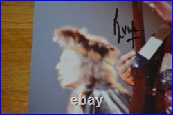 Rolling Stones Bill Wyman Autographed 8x10 Vintage Photo with Beckett Hologram