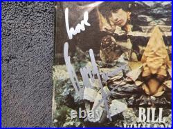 Rolling Stones Bill Wyman In Another Land Autographed Picture Sleeve 7