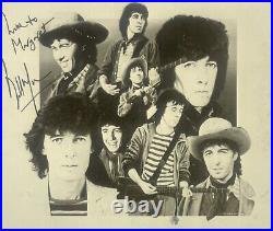 Rolling Stones Bill Wyman Signed Autograph Promo Greeting Card