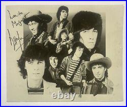 Rolling Stones Bill Wyman Signed Autograph Promo Greeting Card