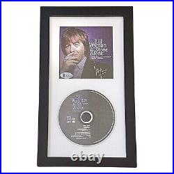 Rolling Stones Bill Wyman Signed CD A Stone Alone Autograph Album Beckett Framed