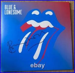 Rolling Stones Blue & Lonesome Carnaby Edition HAND SIGNED by Ronnie Wood