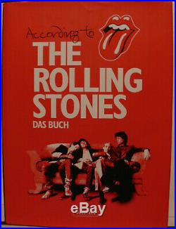 Rolling Stones Buch Pressefoto Original signiert autograph Signatur Autogramm