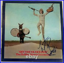 Rolling Stones Charlie Watts Autographed Get Yer Ya-Ya's Out Album Cover 2006