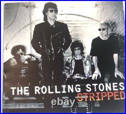 Rolling Stones Charlie Watts Autographed Signed Stripped Album Cover Rolling Stones Charlie Watts Autographed Signed Stripped Album Cover