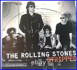 Rolling Stones Charlie Watts Autographed Signed Stripped Album Cover