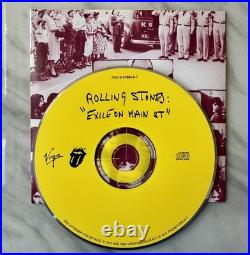 Rolling Stones Charlie Watts Hand Signed Exile On Main Street CD Digipak Jsa