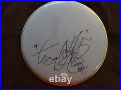 Rolling Stones Charlie Watts signed / autographed Drumhead with JSA COA