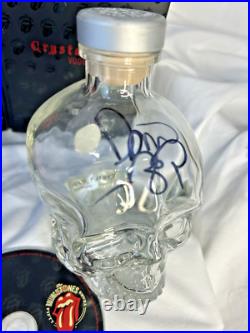 Rolling Stones Crystal head Vodka 50th Anniversary Signed By Dan Aykroyd Rolling Stones Crystal head Vodka 50th Anniversary Signed By Dan Aykroyd