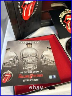 Rolling Stones Crystal head Vodka 50th Anniversary Signed By Dan Aykroyd Rolling Stones Crystal head Vodka 50th Anniversary Signed By Dan Aykroyd