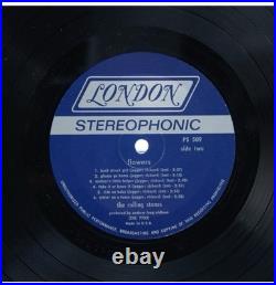 Rolling Stones Flowers Album Signed All 5 Jagger Richards Jones Watts Wyman