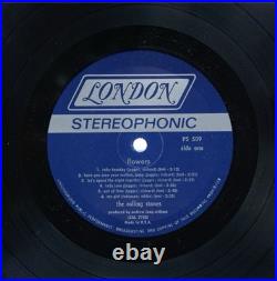 Rolling Stones Flowers Album Signed All 5 Jagger Richards Jones Watts Wyman