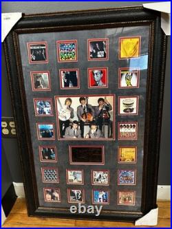 Rolling Stones Framed 8x10 Autographed Auto Signed Photo in Framed Collage