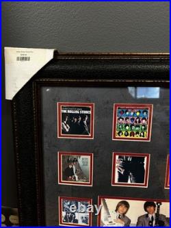 Rolling Stones Framed 8x10 Autographed Auto Signed Photo in Framed Collage